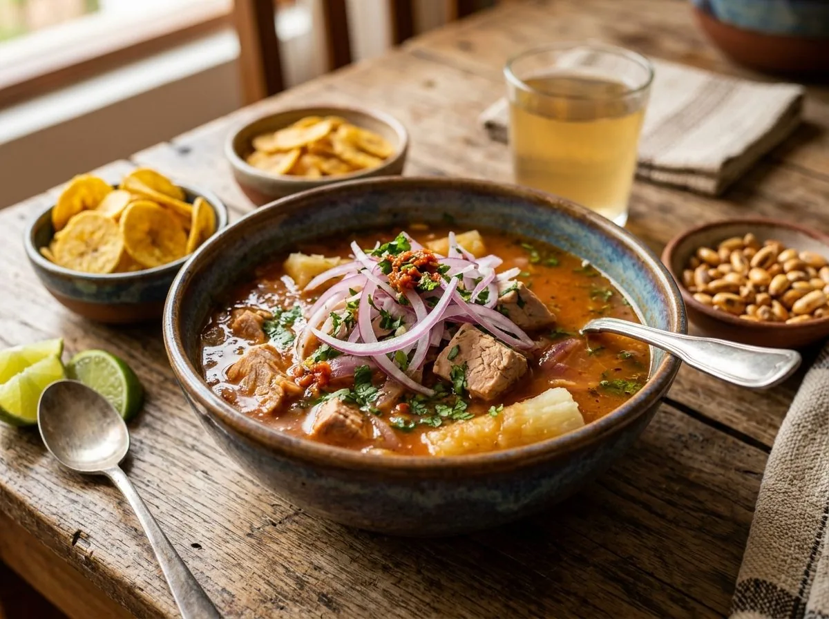 Encebollado de Pescado Soup
